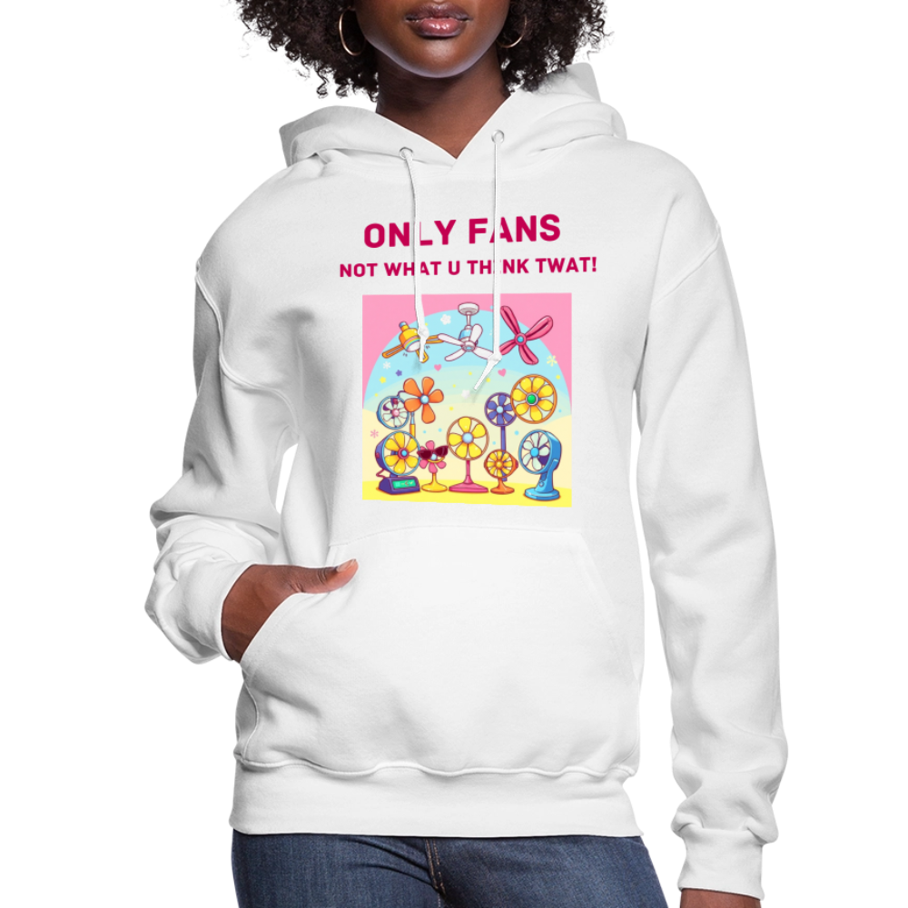 Women's Hoodie ONLY FANS - white