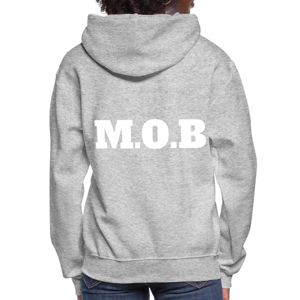 Women's Hoodie MOB - heather gray