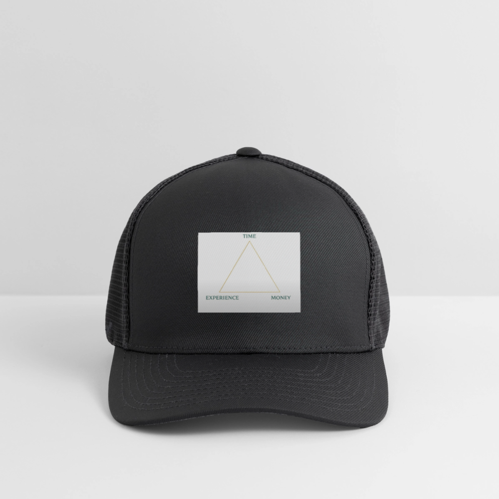 Flexfit Fitted Baseball Cap SCALES - charcoal