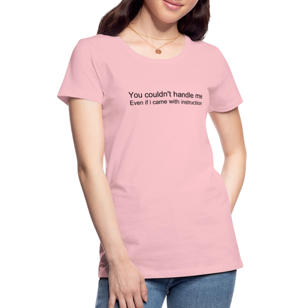 Women’s Premium T-Shirt WOMEN POWER - pink