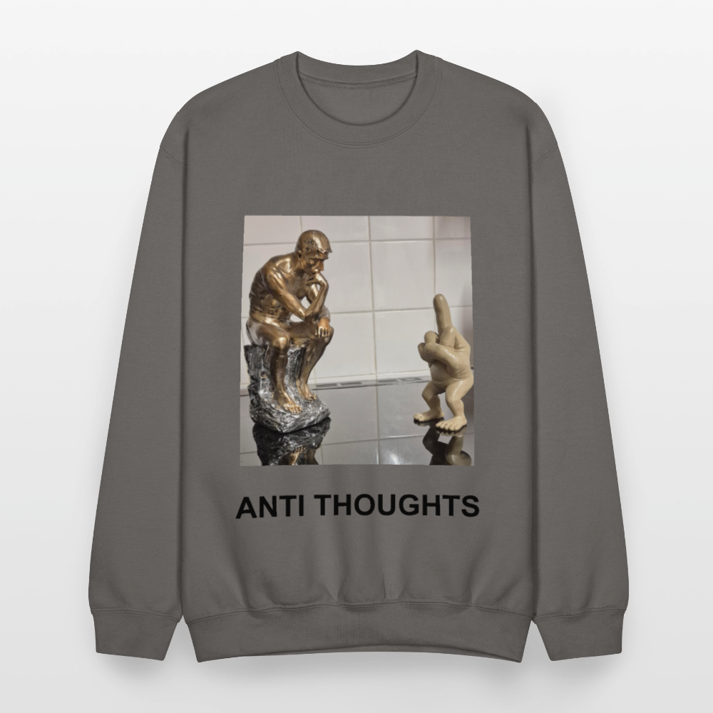 Women's Hoodie ANIT THOUGHTS - asphalt gray