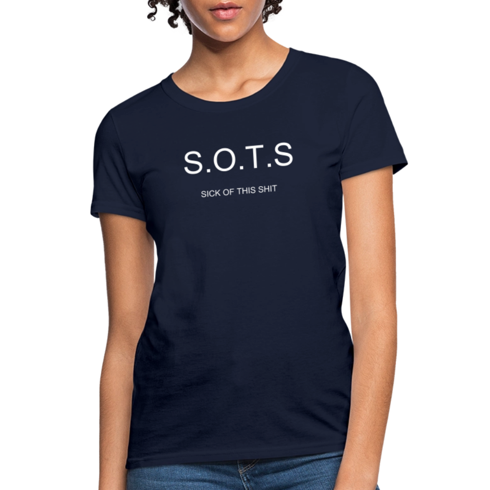 Women's T-Shirt S.O.T.S - navy