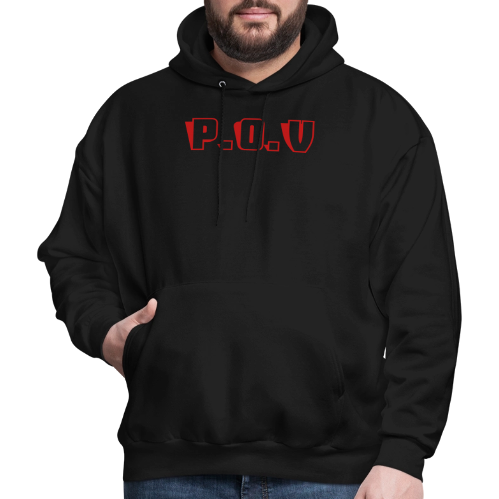 Men's Hoodie P.O.V - black