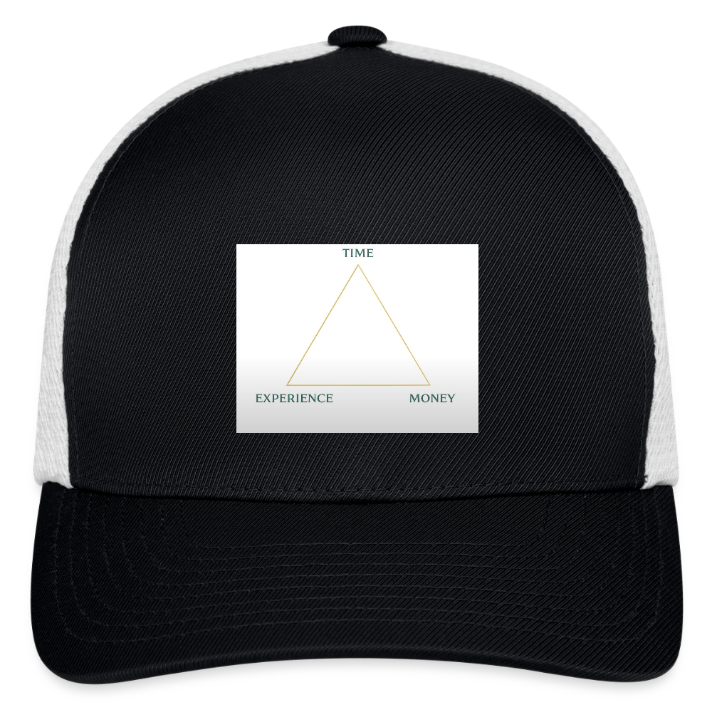 Flexfit Fitted Baseball Cap SCALES - black/white