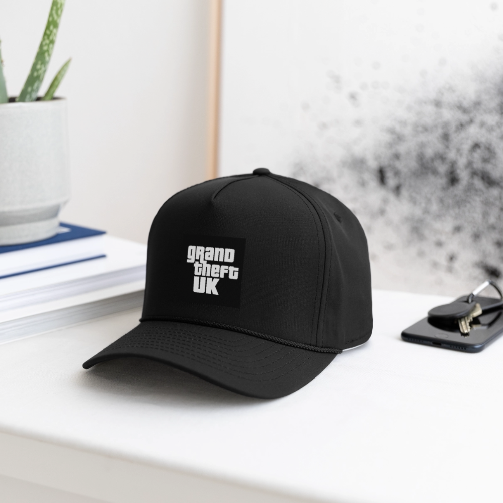 Rope Cap GTA UK - black/black