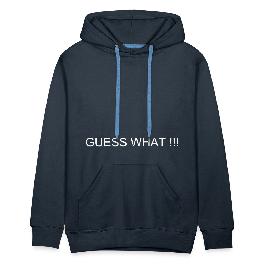Men’s Premium Hoodie CHIN UP - navy
