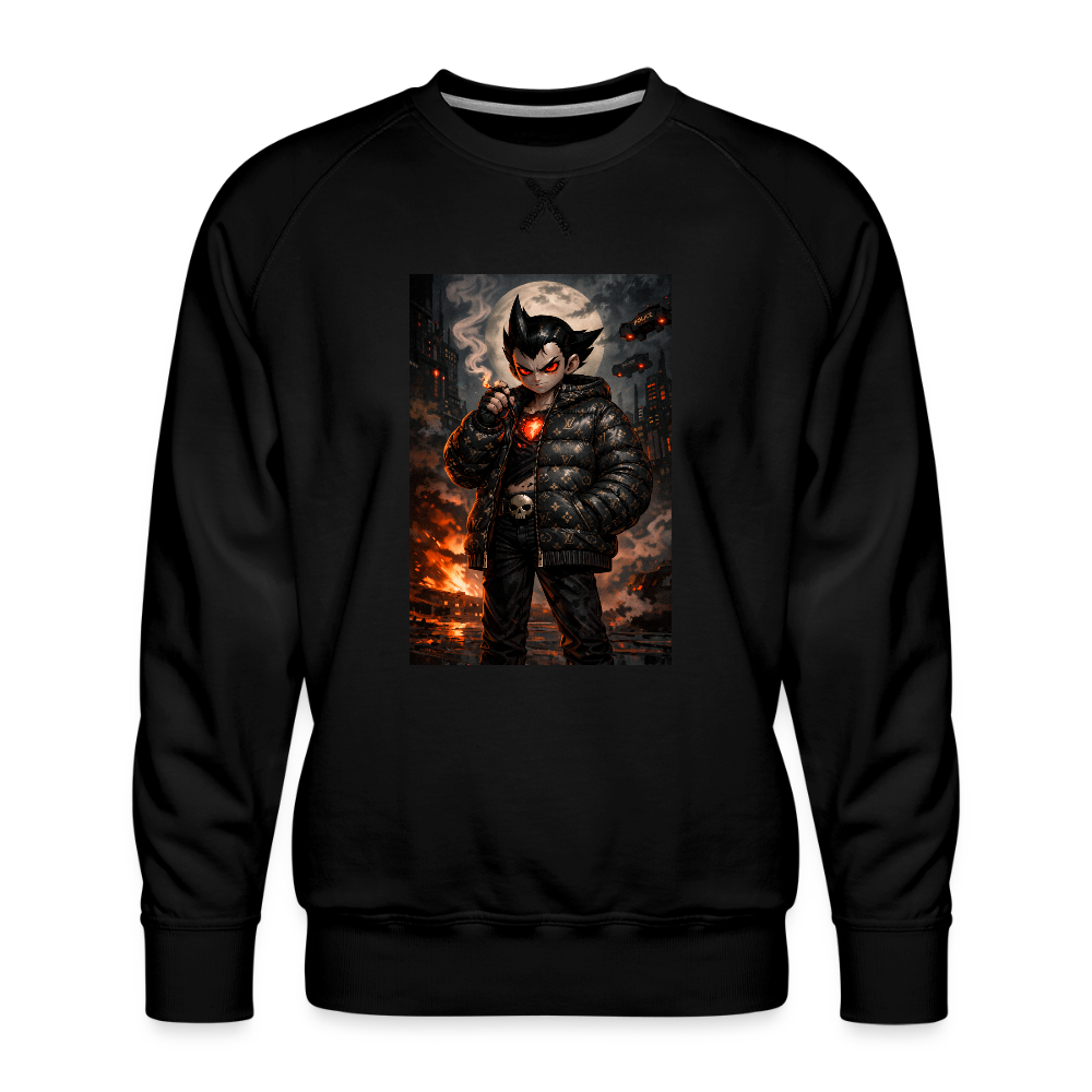 Men’s Premium Sweatshirt ASTRO DRIP - black