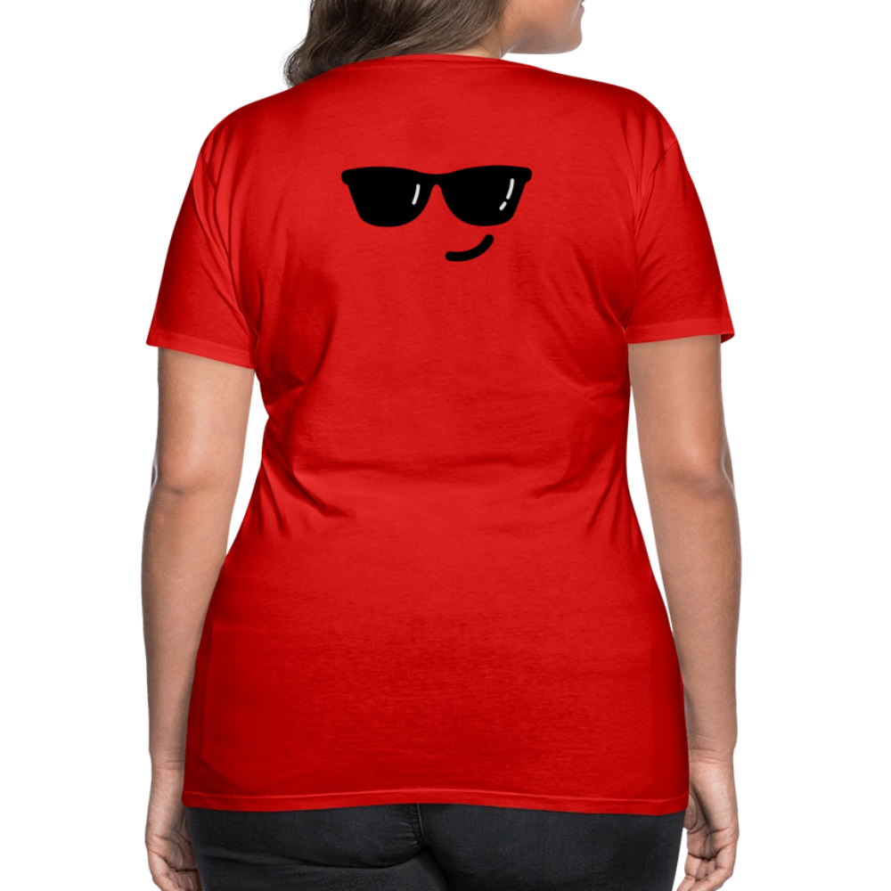 Women’s Premium T-Shirt WOMEN POWER - red