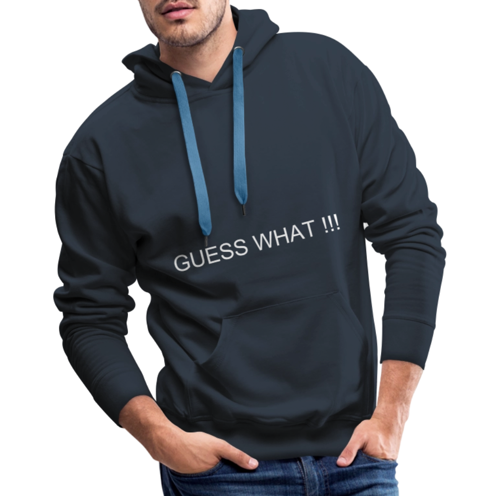 Men’s Premium Hoodie CHIN UP - navy