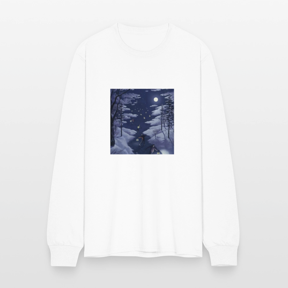Men's Long Sleeve T-Shirt - white