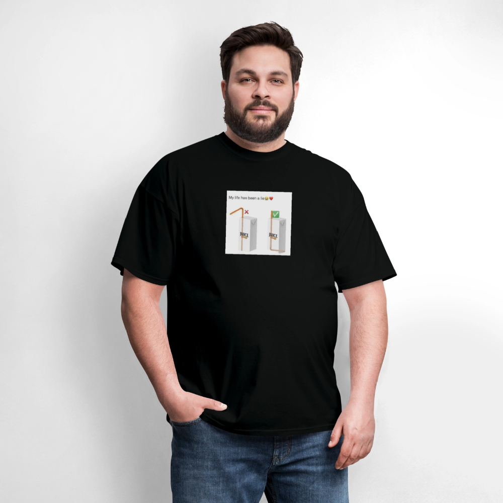 Men's T-Shirt | GILDAN 5000 DIFFRENT DRINK - black