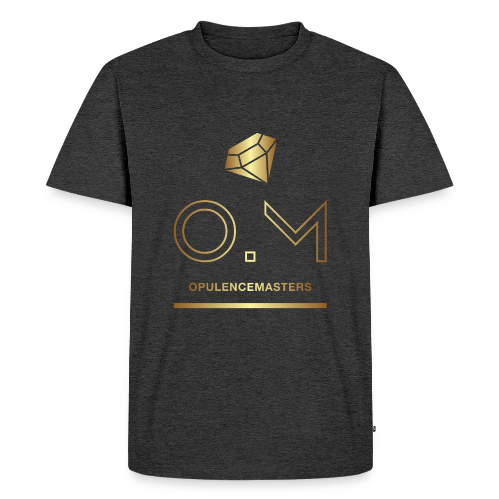 Men's Premium T-Shirt I TRAIN FOR LIFE! - heather anthracite