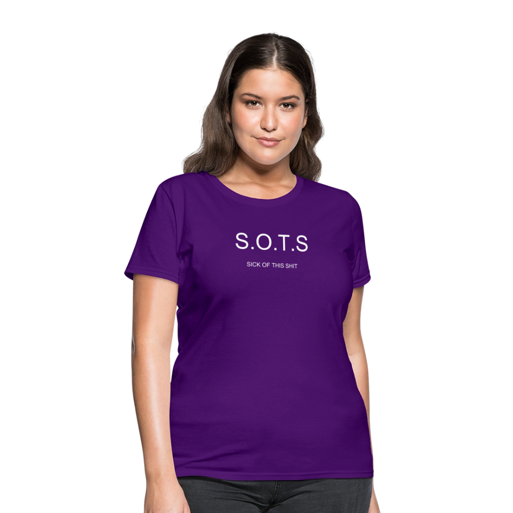 Women's T-Shirt S.O.T.S - purple