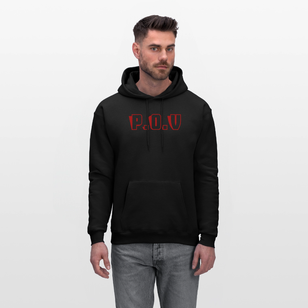 Men's Hoodie P.O.V - black