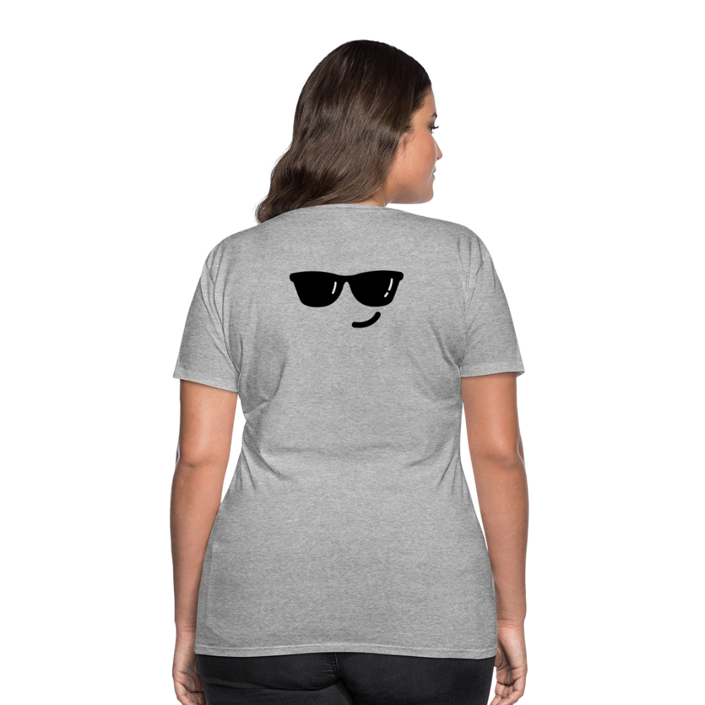 Women’s Premium T-Shirt WOMEN POWER - heather gray