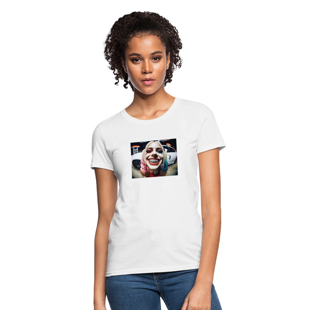 Women's T-Shirt BLING LING QUINN - white