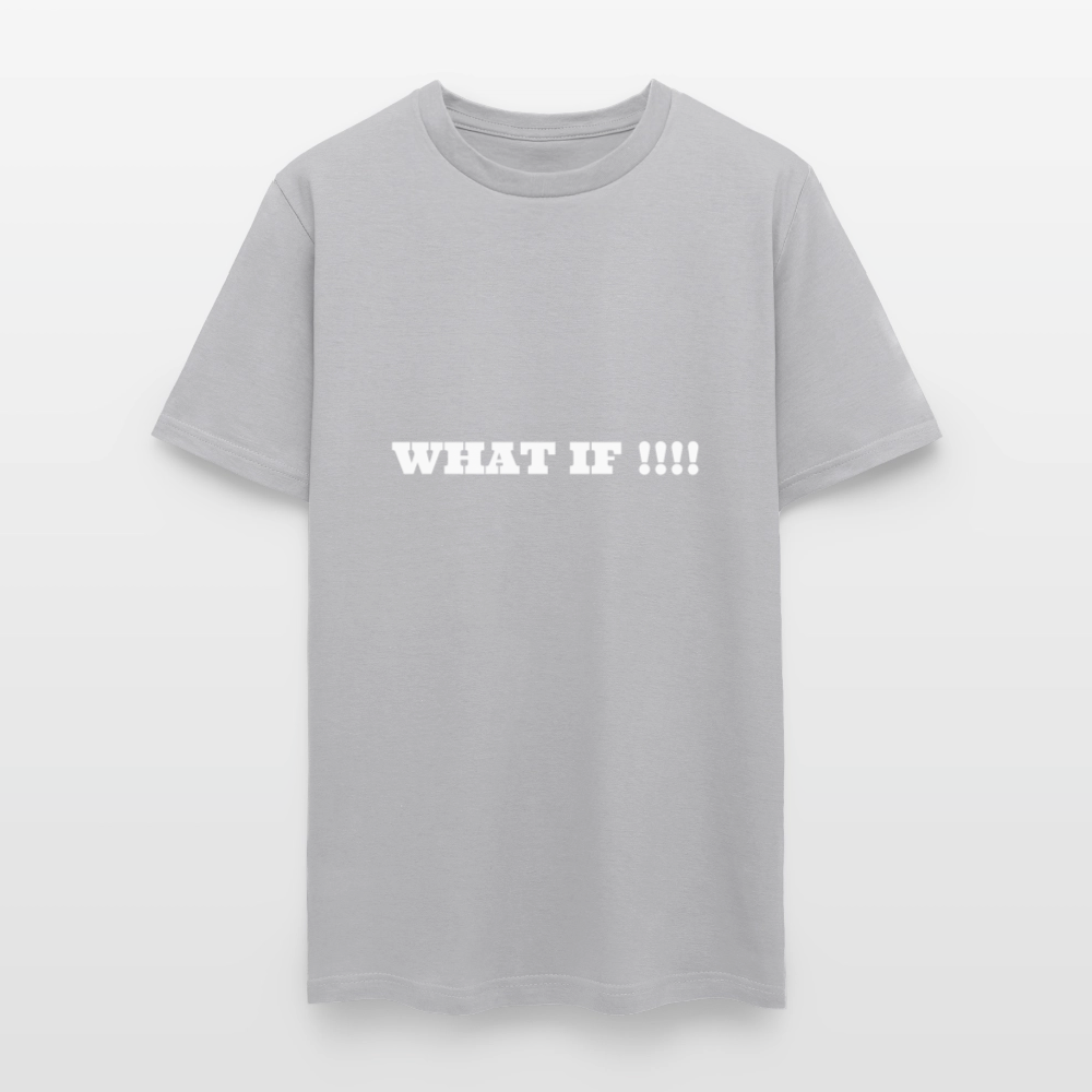 Men's T-Shirt | GILDAN 5000 WHAT IF !!!! - rock