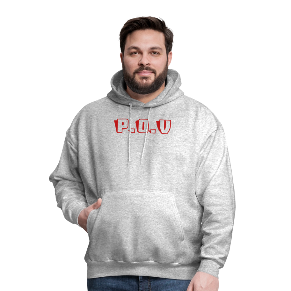 Men's Hoodie P.O.V - heather gray