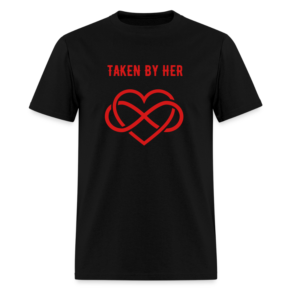 Men's T-Shirt | GILDAN 5000 TAKEN BY HER - black