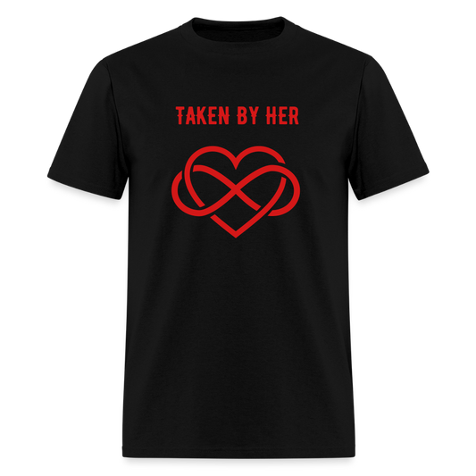 Men's T-Shirt | GILDAN 5000 TAKEN BY HER - black