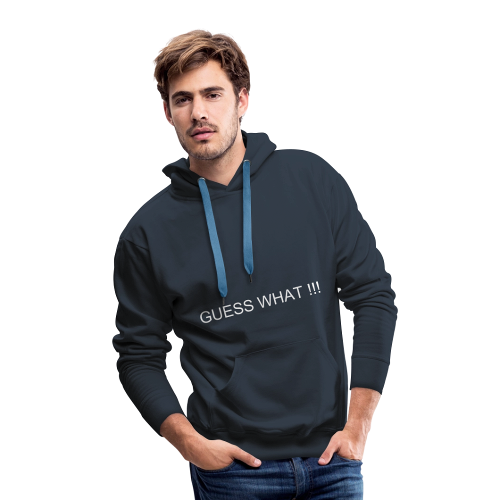 Men’s Premium Hoodie CHIN UP - navy