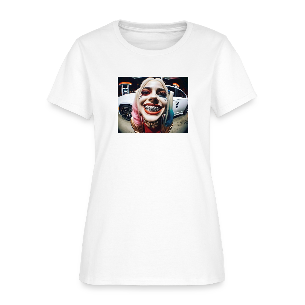 Women's T-Shirt BLING LING QUINN - white