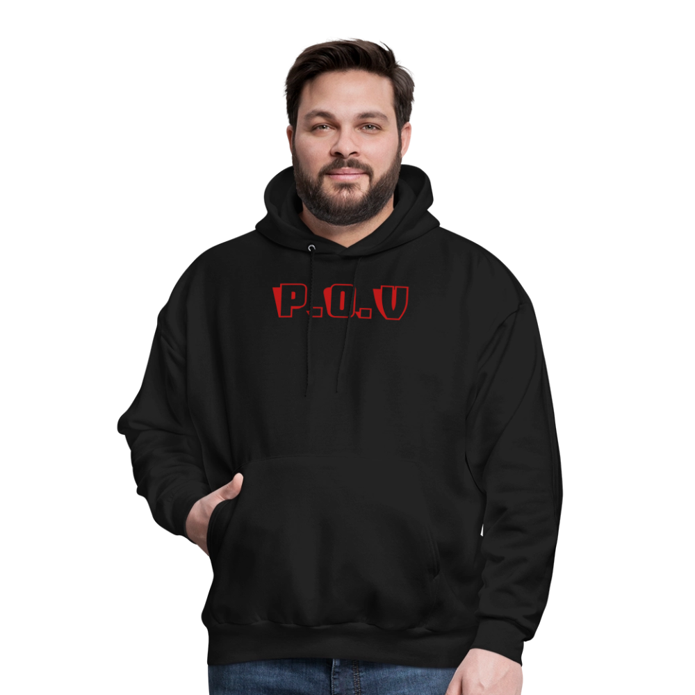 Men's Hoodie P.O.V - black