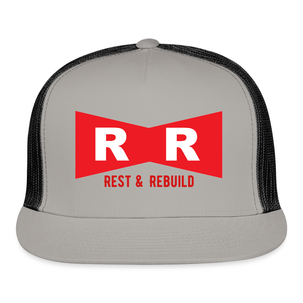Trucker Hat R&R REST & REBUILD - gray/black