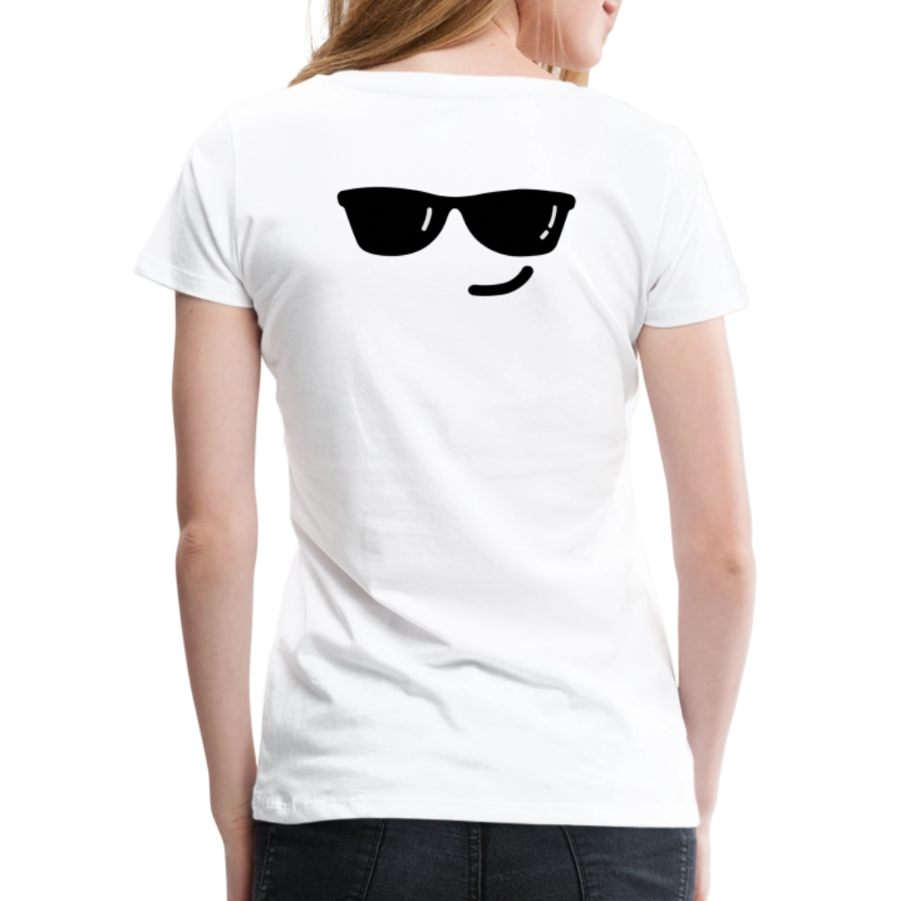 Women’s Premium T-Shirt WOMEN POWER - white