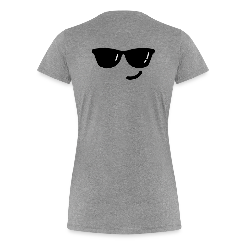 Women’s Premium T-Shirt WOMEN POWER - heather gray
