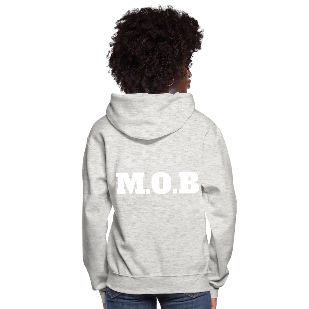 Women's Hoodie MOB - heather oatmeal