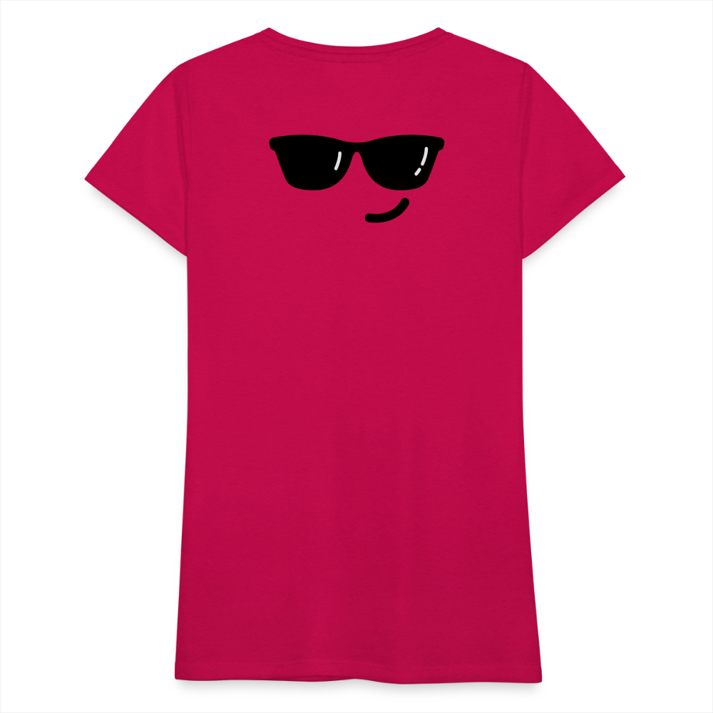 Women’s Premium T-Shirt WOMEN POWER - dark pink