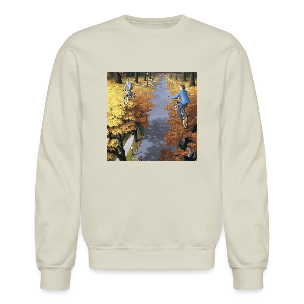 Crewneck Sweatshirt WALK A SKY PATH - Sand