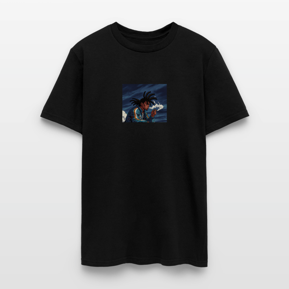 Men's T-Shirt | GILDAN 5000 RASTA KU - black