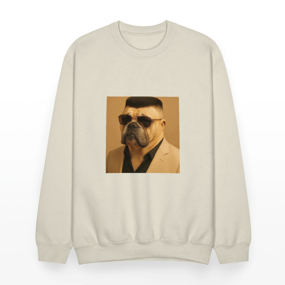 Crewneck Sweatshirt MOB DOG - Sand