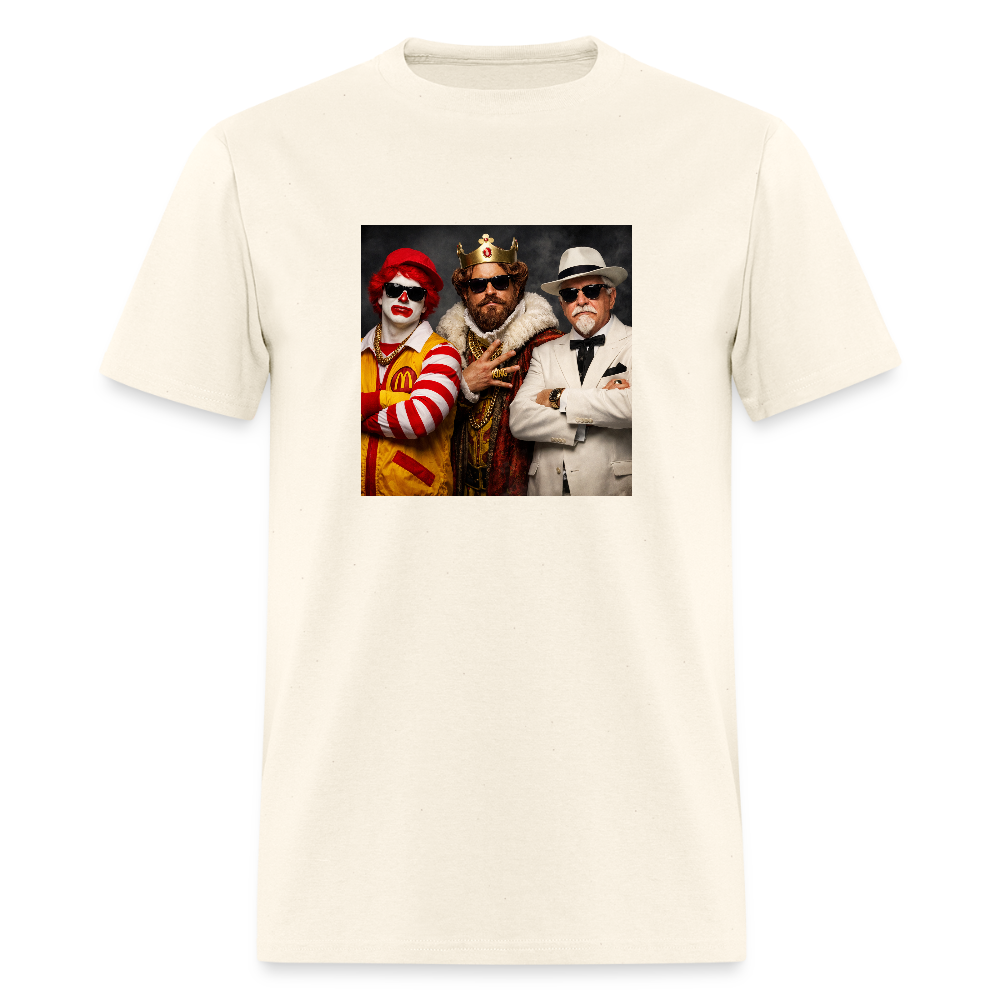Men's T-Shirt | GILDAN 5000 DRIP FOOD franchise - sweet cream heather
