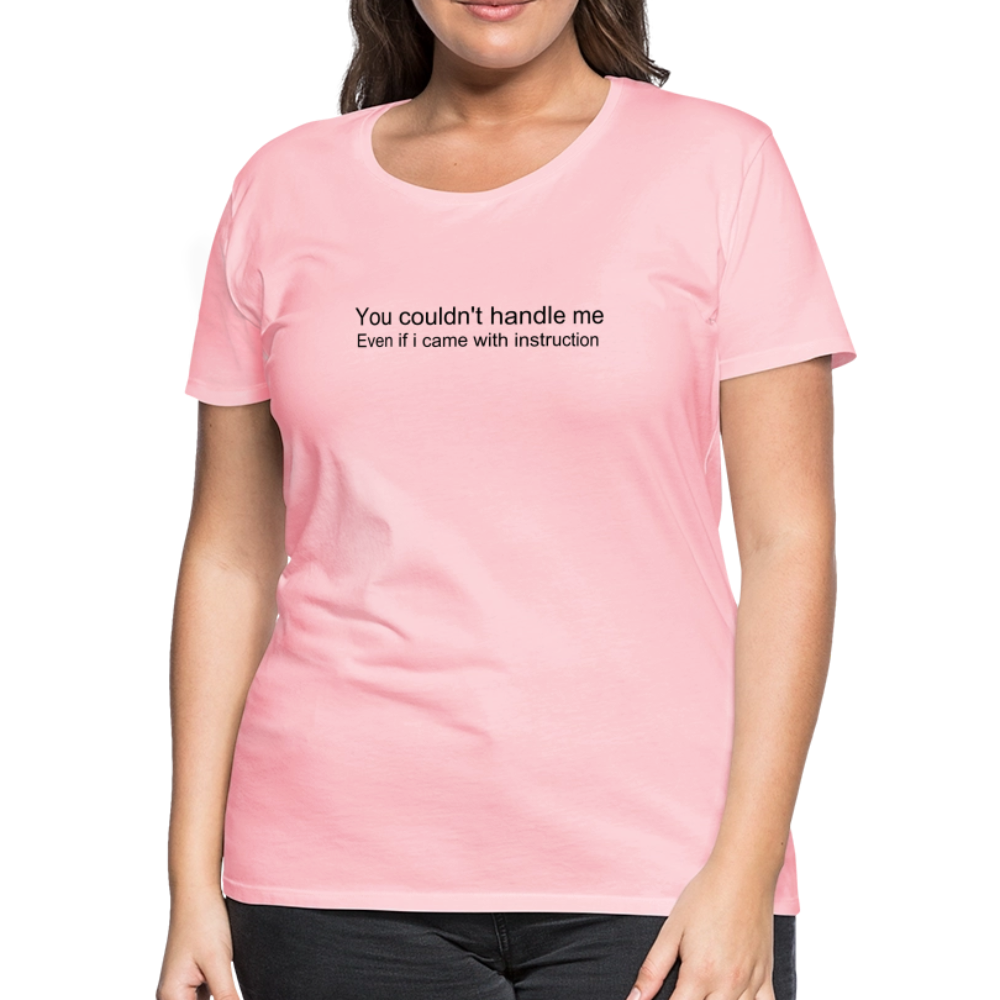 Women’s Premium T-Shirt WOMEN POWER - pink