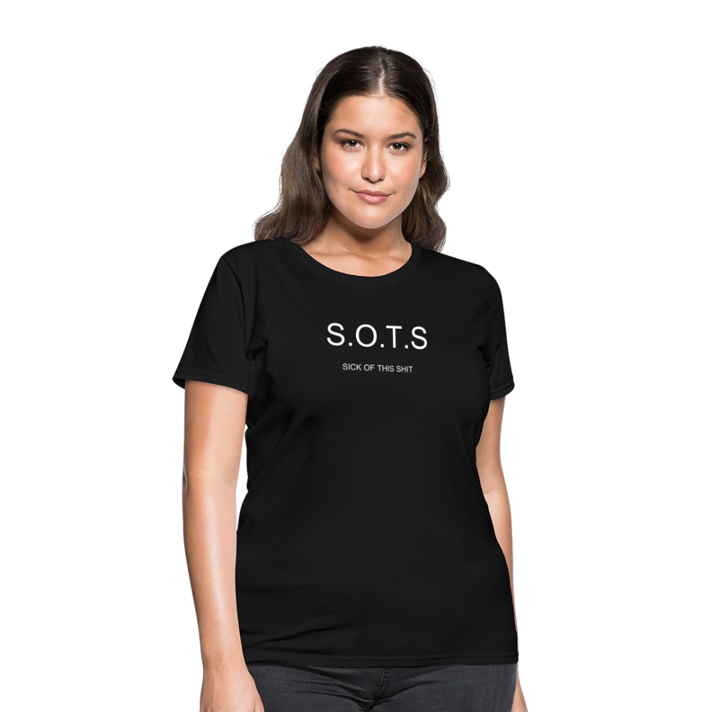 Women's T-Shirt S.O.T.S - black