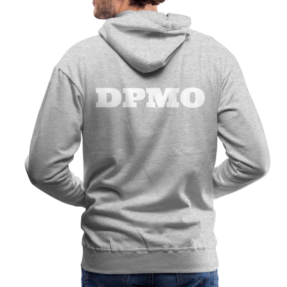 Men’s Premium Hoodie DPMO - heather grey