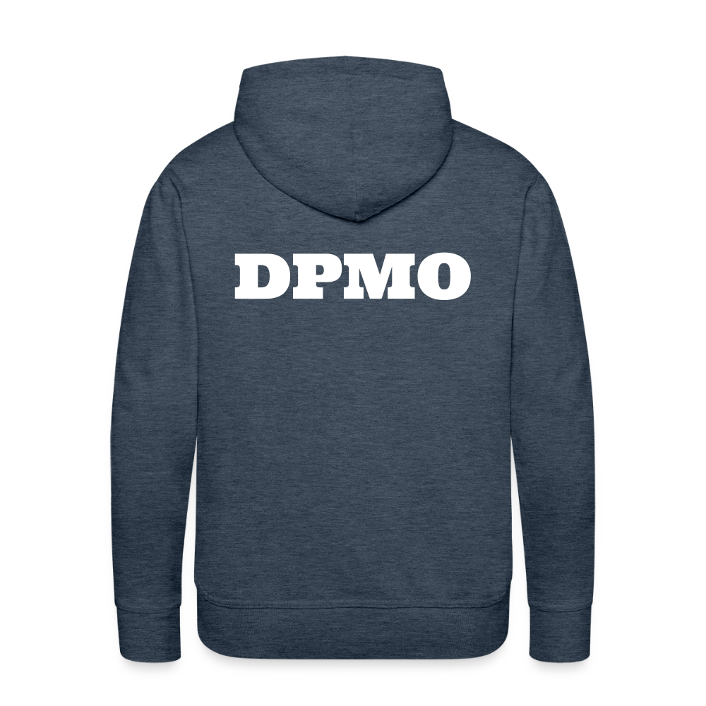 Men’s Premium Hoodie DPMO - heather denim