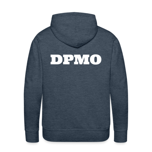 Men’s Premium Hoodie DPMO - heather denim