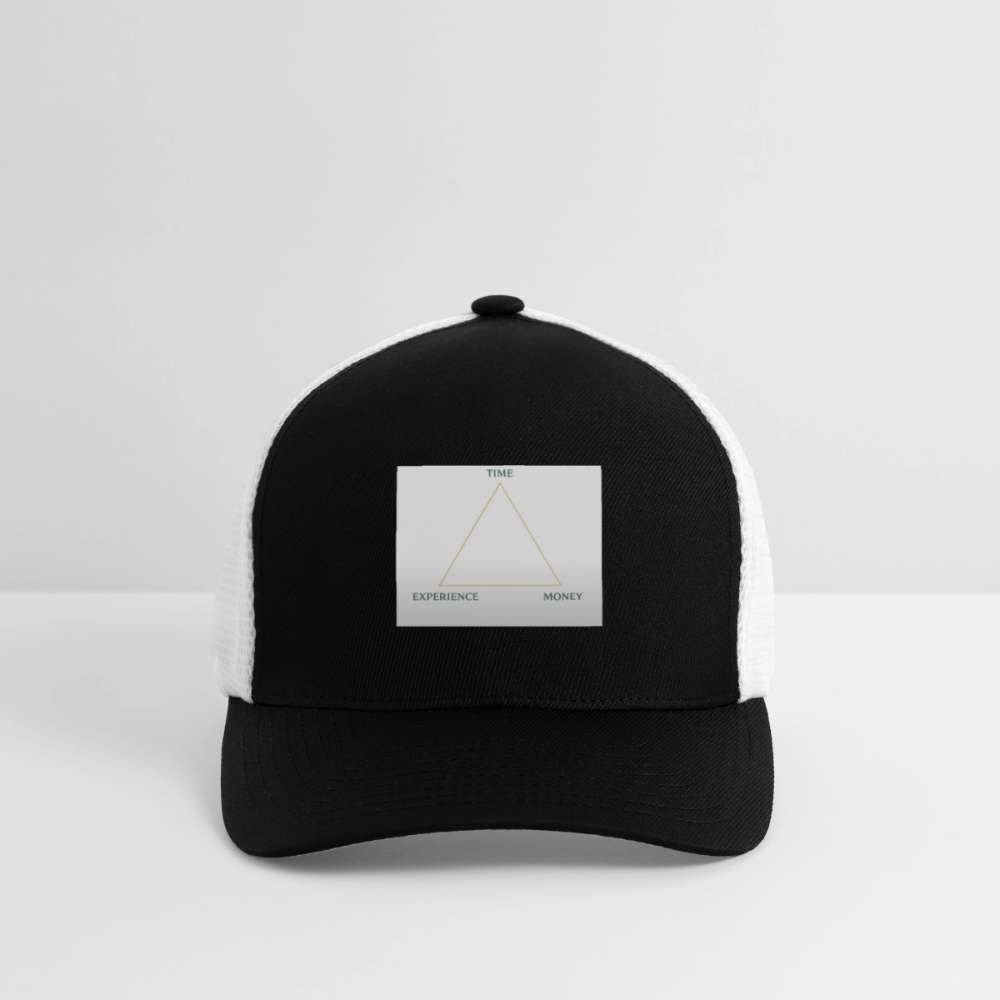 Flexfit Fitted Baseball Cap SCALES - black/white