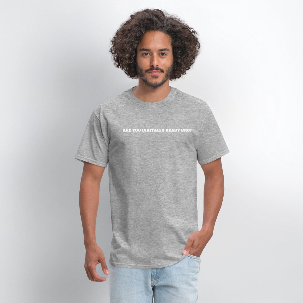 Men's T-Shirt | GILDAN 5000 DIGITALLY READY - heather gray