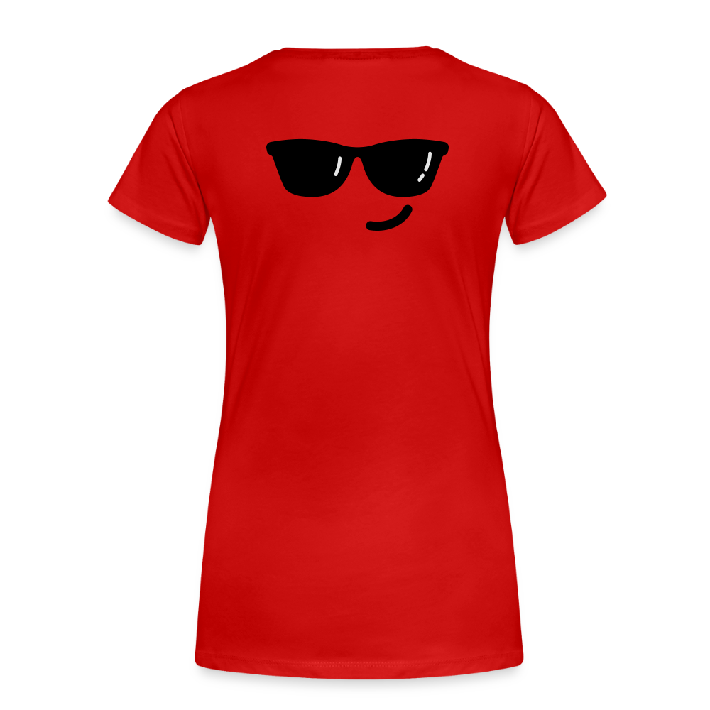 Women’s Premium T-Shirt WOMEN POWER - red