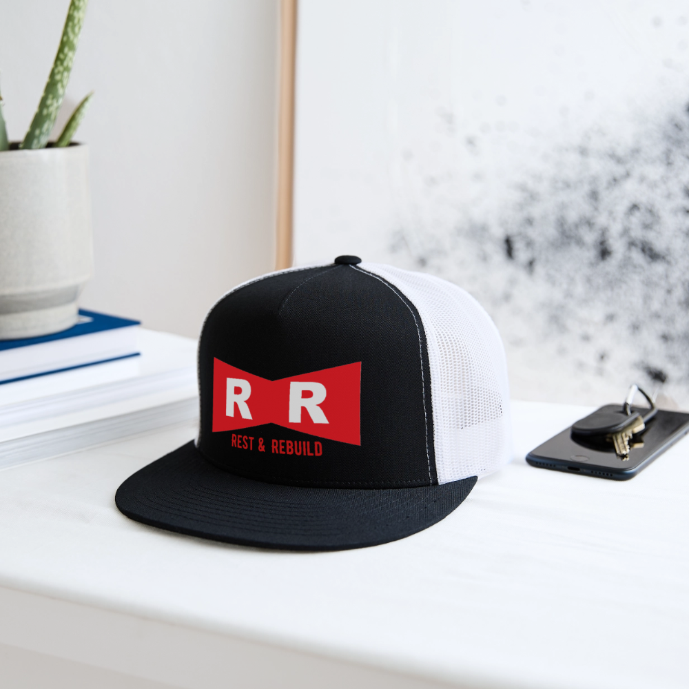 Trucker Hat R&R REST & REBUILD - black/white