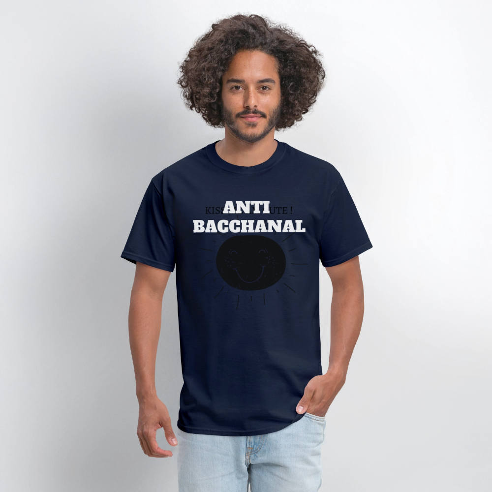 Men's T-Shirt | GILDAN 5000 ANTI  BACCHANAL - navy