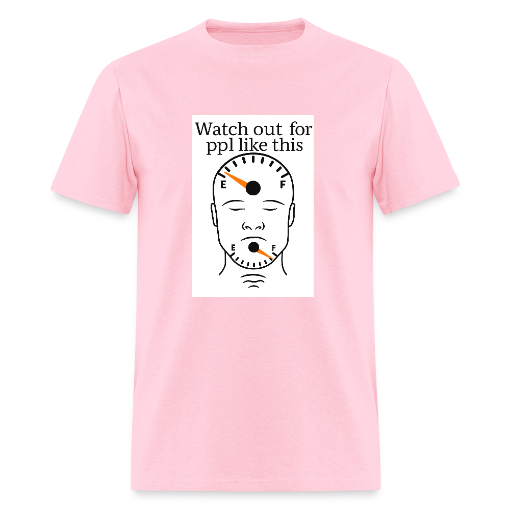 Men's T-Shirt | GILDAN 5000 EMPTY HEAD FULL MOUTH - pink