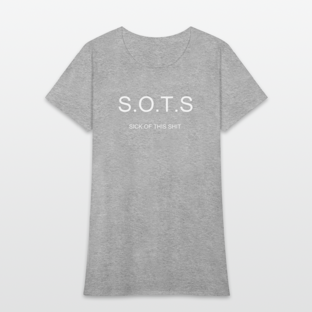 Women's T-Shirt S.O.T.S - heather gray