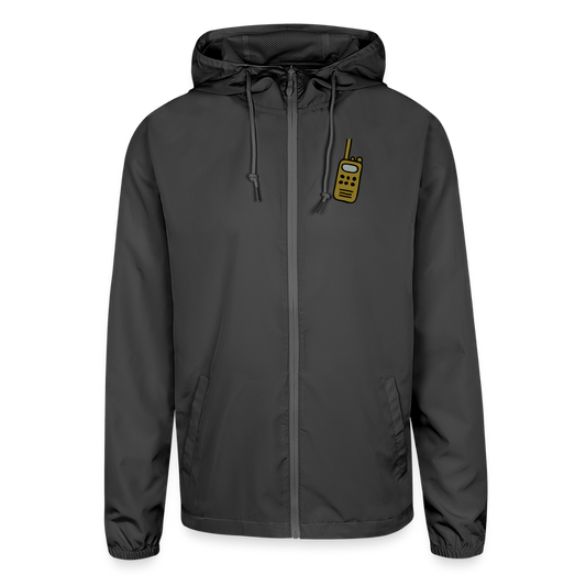Unisex Lightweight Windbreaker Jacket - graphite