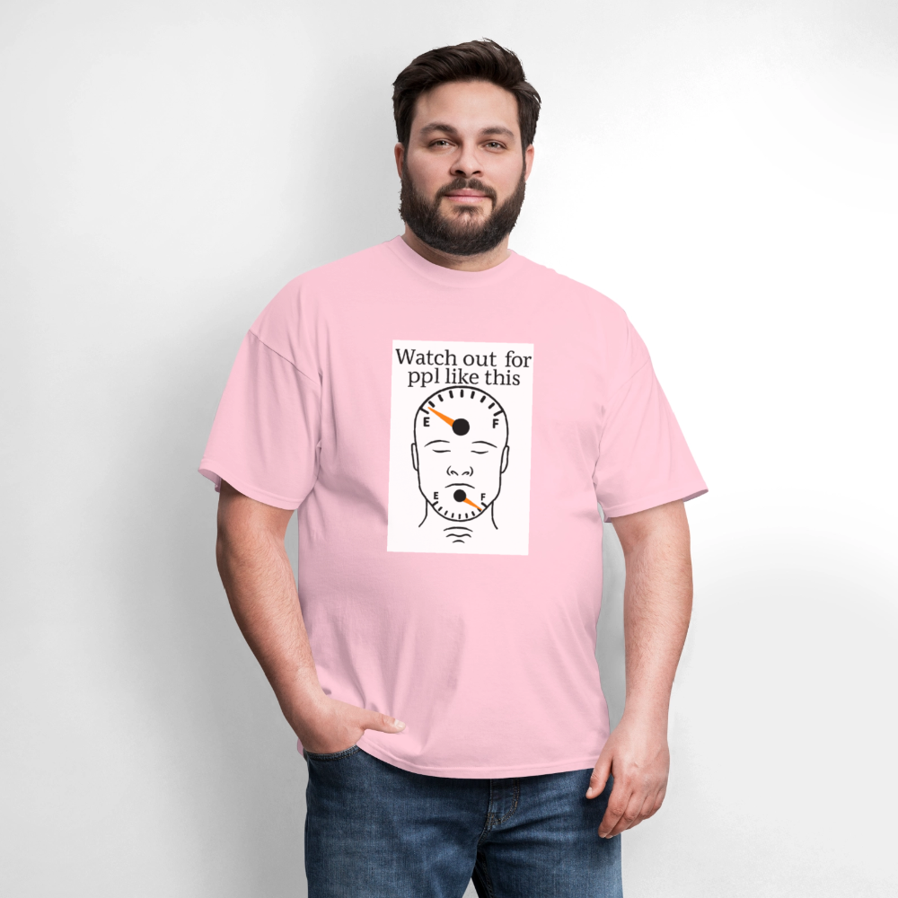 Men's T-Shirt | GILDAN 5000 EMPTY HEAD FULL MOUTH - pink